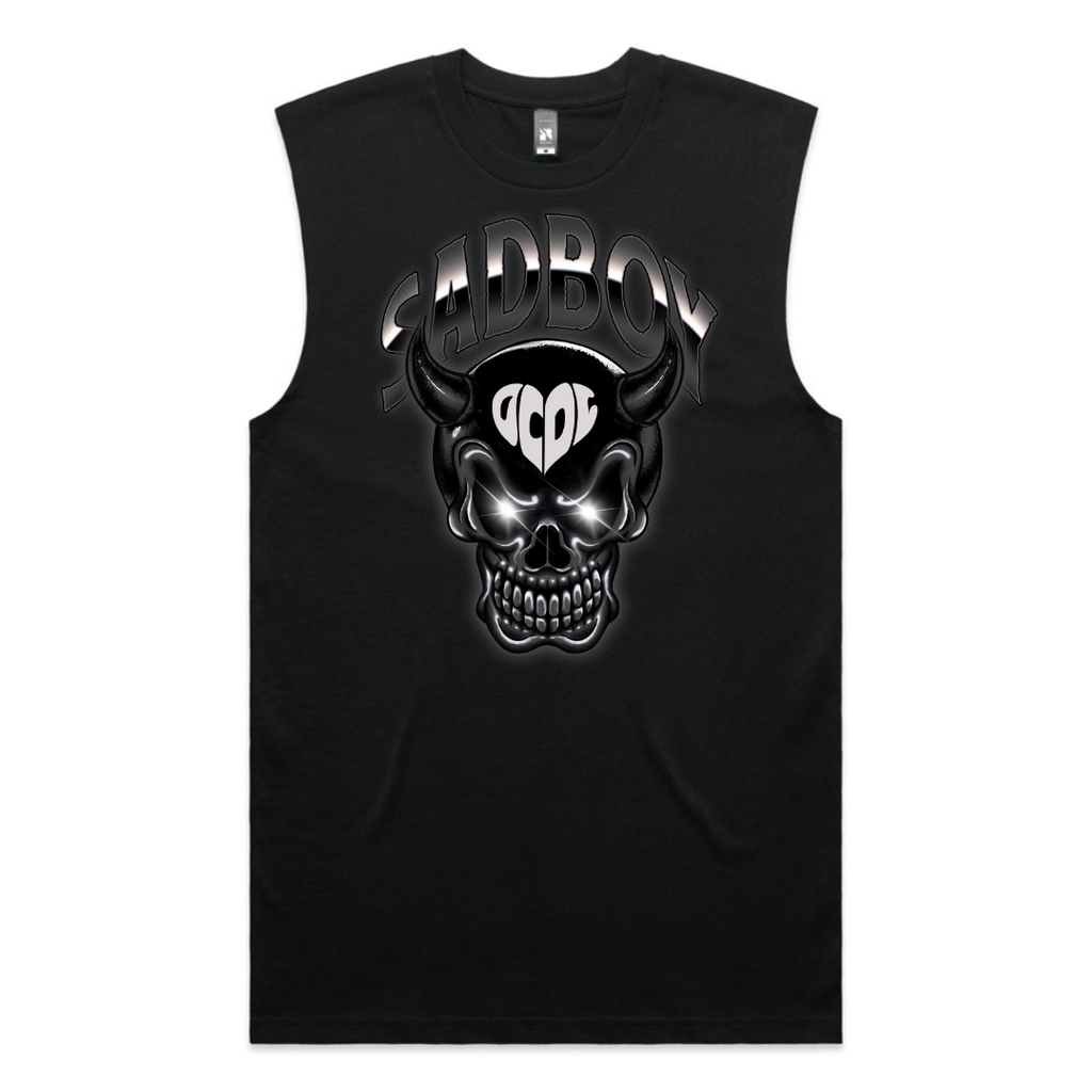 Sadboy 8 Ball Logo Singlet