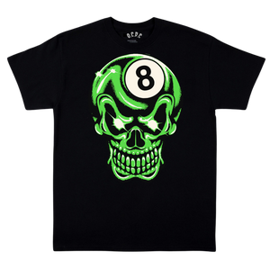 8 Ball Skull Tee