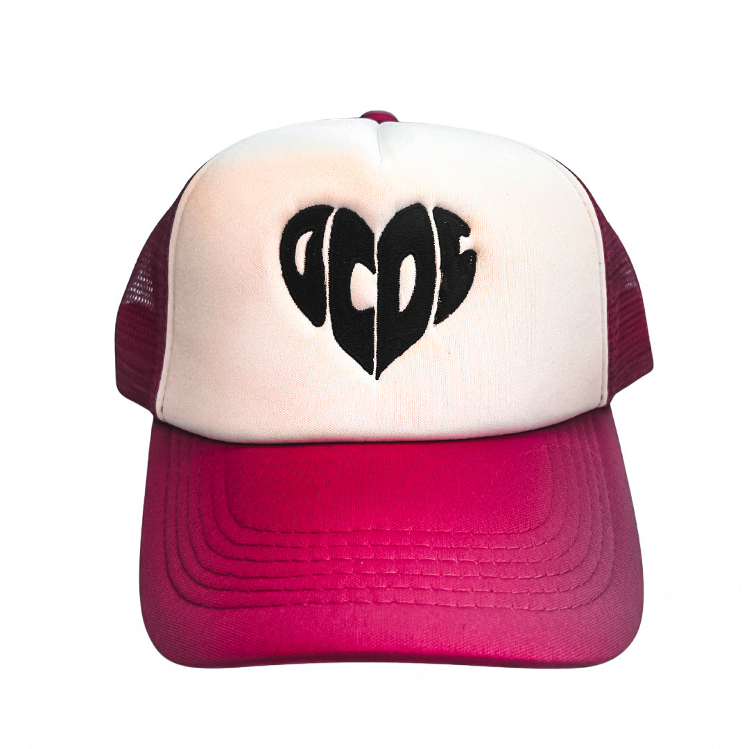 $20 Embroidered Heart Truckers